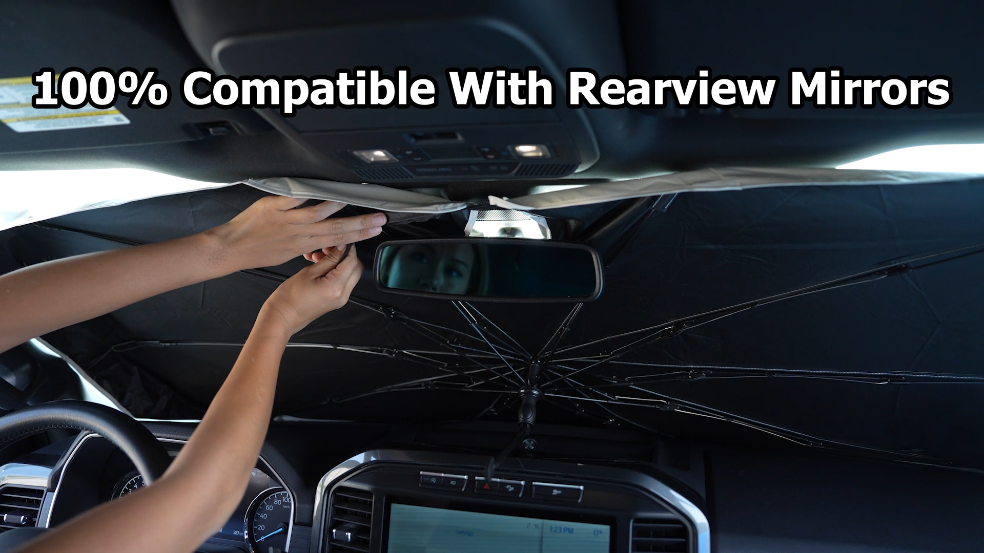 Amazon.com: [2025 Upgraded] Weektic Windshield Sun Shade